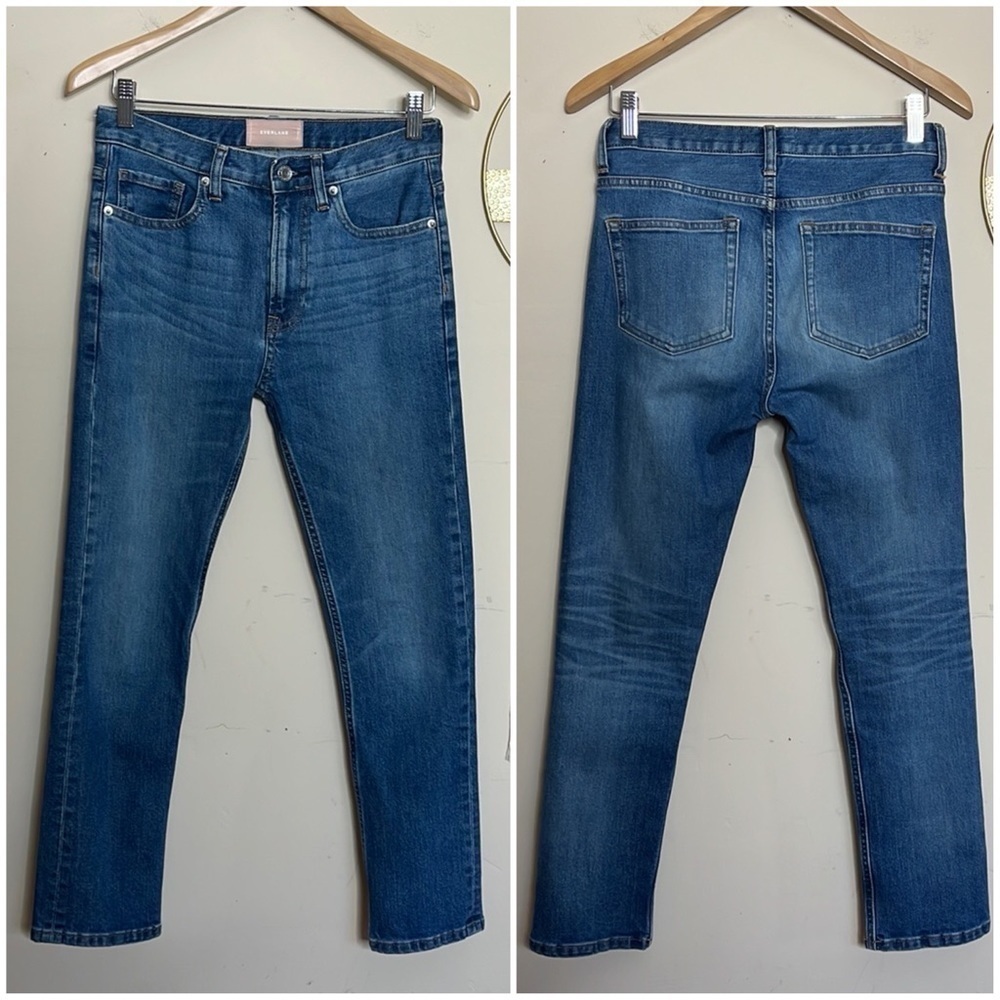 everlane • regular straight leg jeans